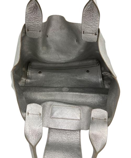 NUR DONATELLA LUCCHI（ヌールドナテッラルッキ）nur donatella lucchi (ヌールドナテッラルッキ) トートバッグ シルバーの古着・服飾アイテム