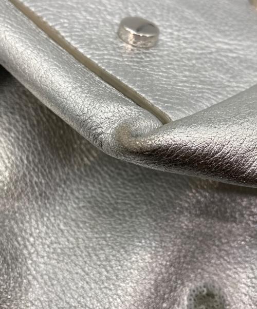 NUR DONATELLA LUCCHI（ヌールドナテッラルッキ）nur donatella lucchi (ヌールドナテッラルッキ) トートバッグ シルバーの古着・服飾アイテム