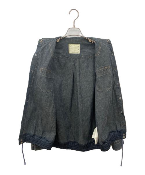 sacai（サカイ）sacai (サカイ) デニムウエスタンシャツ インディゴ サイズ:2の古着・服飾アイテム