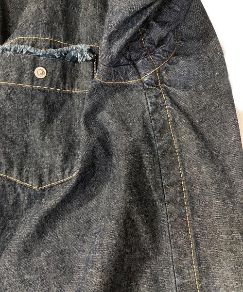 sacai（サカイ）sacai (サカイ) デニムウエスタンシャツ インディゴ サイズ:2の古着・服飾アイテム