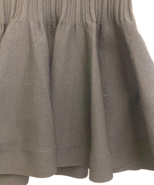 JUSGLITTY（ジャスグリッティー）JUSGLITTY (ジャスグリッティー) ブラウス ホワイト×ブラック サイズ:2の古着・服飾アイテム