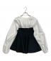 JUSGLITTY (ジャスグリッティー) ブラウス ホワイト×ブラック サイズ:2：6000円