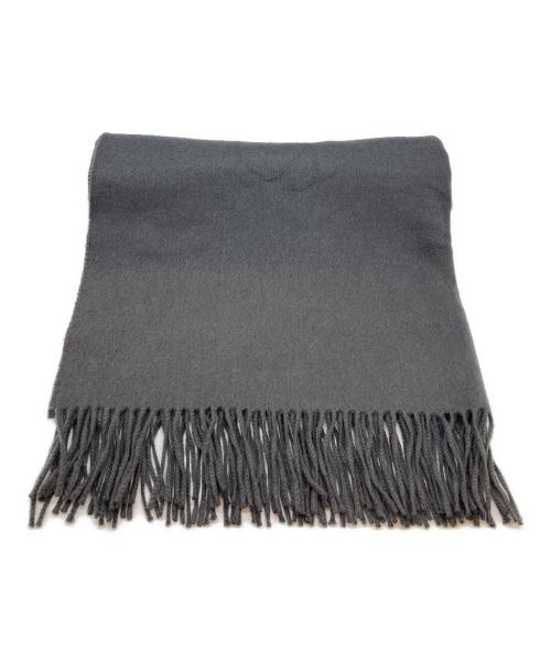 JOHNSTONS OF ELGIN（ジョンストンズオブエルガン）JOHNSTONS OF ELGIN (ジョンストンズオブエルガン) カシミヤストール グレーの古着・服飾アイテム