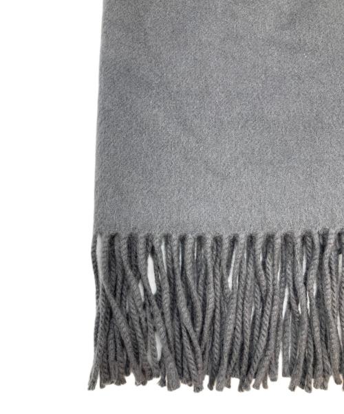 JOHNSTONS OF ELGIN（ジョンストンズオブエルガン）JOHNSTONS OF ELGIN (ジョンストンズオブエルガン) カシミヤストール グレーの古着・服飾アイテム