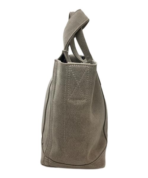 zattu（ザッツ）zattu (ザッツ) マイクロファイバースエード2WAYトート ベージュの古着・服飾アイテム