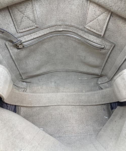 zattu（ザッツ）zattu (ザッツ) マイクロファイバースエード2WAYトート ベージュの古着・服飾アイテム