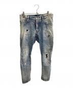 DSQUARED2ディースクエアード）の古着「Tidy Biker Jean」｜インディゴ
