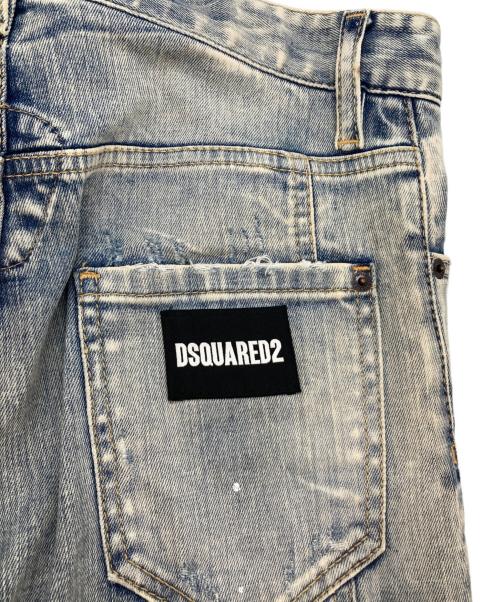 DSQUARED2（ディースクエアード）DSQUARED2 (ディースクエアード) Tidy Biker Jean インディゴ サイズ:42の古着・服飾アイテム