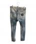 DSQUARED2 (ディースクエアード) Tidy Biker Jean インディゴ サイズ:42：12000円