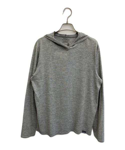 Patagonia（パタゴニア）Patagonia (パタゴニア) Capilene Cool Daily Hoody グレー サイズ:Mの古着・服飾アイテム