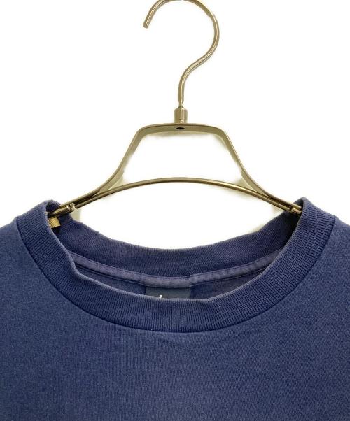 stussy（ステューシー）stussy (ステューシー) 90s プリントTシャツ ネイビー サイズ:Ｌの古着・服飾アイテム