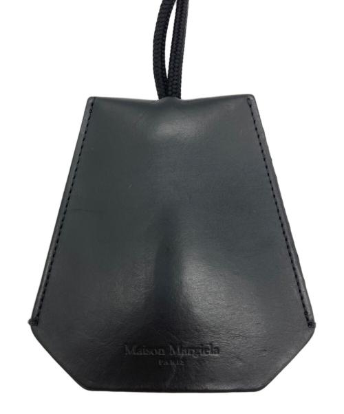 Maison Margiela（メゾンマルジェラ）Maison Margiela (メゾンマルジェラ) クロシェット/キーリング付きネックストラップ ブラックの古着・服飾アイテム
