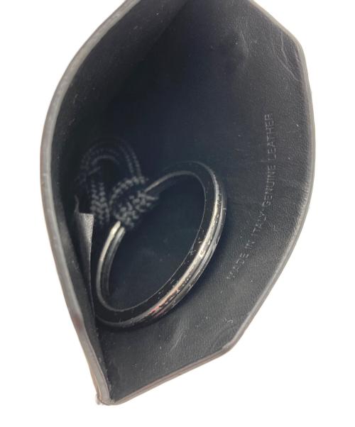 Maison Margiela（メゾンマルジェラ）Maison Margiela (メゾンマルジェラ) クロシェット/キーリング付きネックストラップ ブラックの古着・服飾アイテム