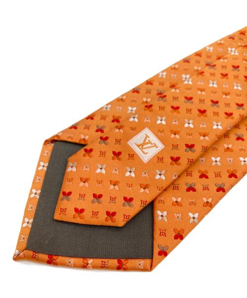 LOUIS VUITTON（ルイ ヴィトン）LOUIS VUITTON (ルイ ヴィトン) シルクネクタイ オレンジ サイズ:Freeの古着・服飾アイテム