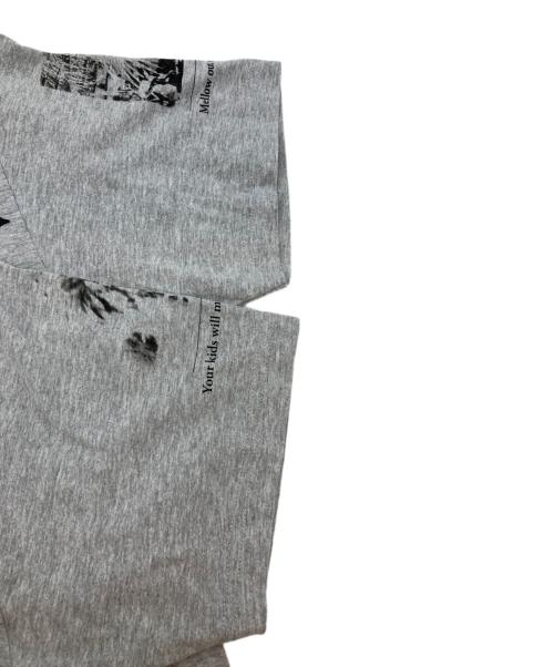 TAKAHIROMIYASHITA TheSoloIst.（タカヒロミヤシタ ザソロイスト）TAKAHIROMIYASHITA TheSoloIst. (タカヒロミヤシタ ザソロイスト) 11SS TLRIK  PHOTO Tee グレー サイズ:Mの古着・服飾アイテム