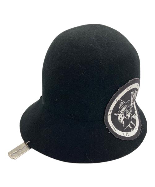 KIDILL（キディル）KIDILL (キディル) HIZUME (ヒズメ) ハット ブラックの古着・服飾アイテム