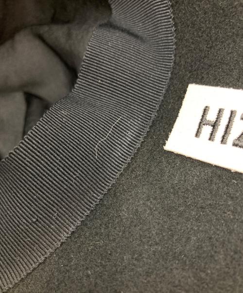 KIDILL（キディル）KIDILL (キディル) HIZUME (ヒズメ) ハット ブラックの古着・服飾アイテム