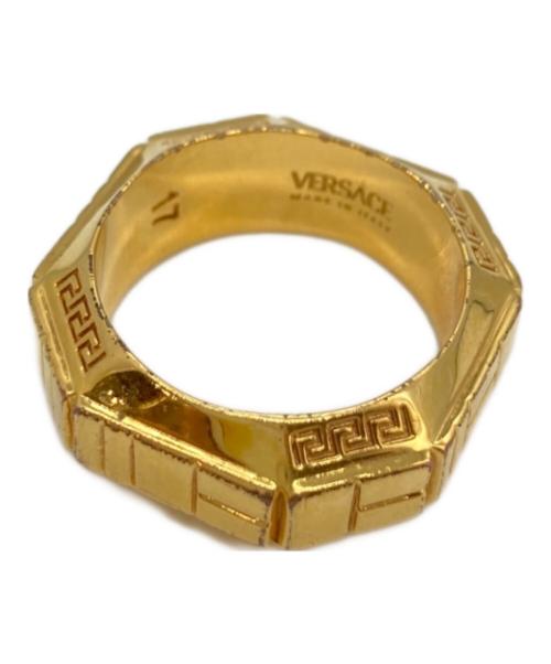 VERSACE（ヴェルサーチェ）VERSACE (ヴェルサーチェ) リング ゴールド サイズ:17号の古着・服飾アイテム
