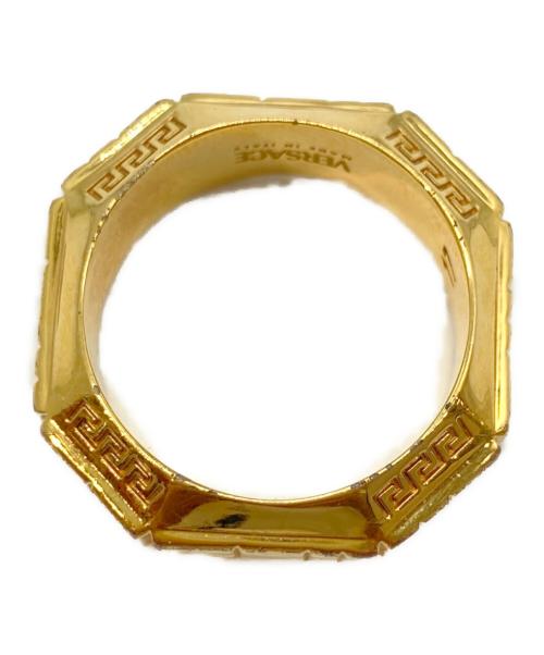 VERSACE（ヴェルサーチェ）VERSACE (ヴェルサーチェ) リング ゴールド サイズ:17号の古着・服飾アイテム
