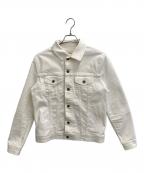 YCHAIイカイ）の古着「デニムジャケット」｜ホワイト