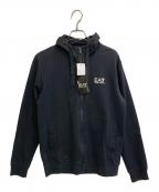 EMPORIO ARMANIエンポリオアルマーニ）の古着「ジップパーカー」｜ブラック