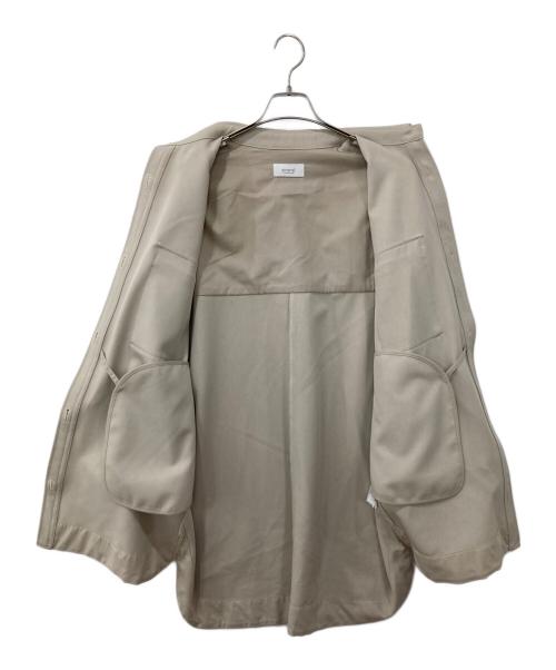 emmi atelier（エミアトリエ）emmi atelier (エミアトリエ) ビッグシルエットCPOシャツジャケット ベージュ サイズ:ONE SIZEの古着・服飾アイテム