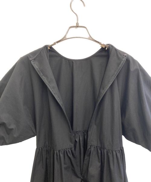 JOIEVE（ジョエブ）JOIEVE (ジョエブ) moon puff ワンピース ブラック サイズ:38の古着・服飾アイテム