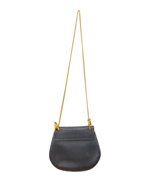 Chloe（クロエ）Chloe (クロエ) DREW チェーンショルダーバッグ ブラックの古着・服飾アイテム