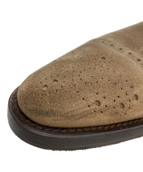 DOLCE & GABBANA（ドルチェ＆ガッバーナ）DOLCE & GABBANA (ドルチェ＆ガッバーナ) スウェードサイドゴアブーツ ベージュ サイズ:5 1/2の古着・服飾アイテム