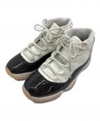 NIKEナイキ）の古着「Women's Air JORDAN 11 RETRO Animal Instinct/エアー ジョーダン 11 アニマル インスティンクト」｜ホワイト×ブラウン