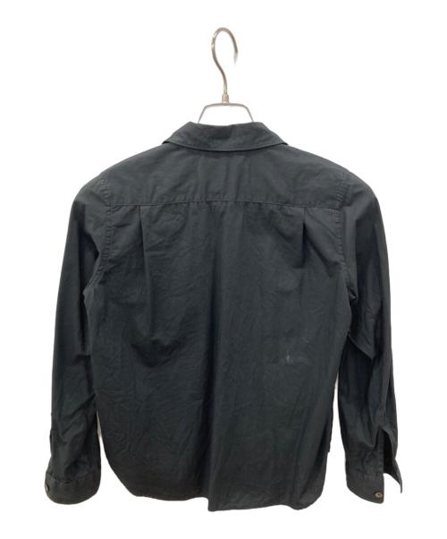 COMME des GARCONS tricot（コムデギャルソントリコ）COMME des GARCONS tricot (コムデギャルソントリコ) ラウンドカラーシャツ ブラック サイズ:Sの古着・服飾アイテム