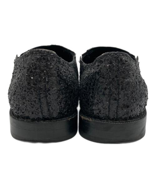 COMME des GARCONS tricot（コムデギャルソントリコ）COMME des GARCONS tricot (コムデギャルソントリコ) グリッタードレスシューズ ブラック サイズ:22cmの古着・服飾アイテム