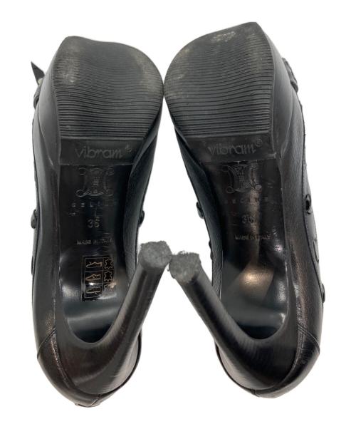 CELINE（セリーヌ）CELINE (セリーヌ) タッセルパンプス ブラック サイズ:36の古着・服飾アイテム