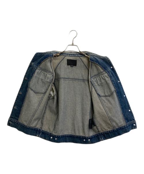 ALEXANDER WANG（アレキサンダー・ワン）ALEXANDER WANG (アレキサンダー・ワン) 切り替えデニムベスト インディゴ サイズ:SIZE 4の古着・服飾アイテム