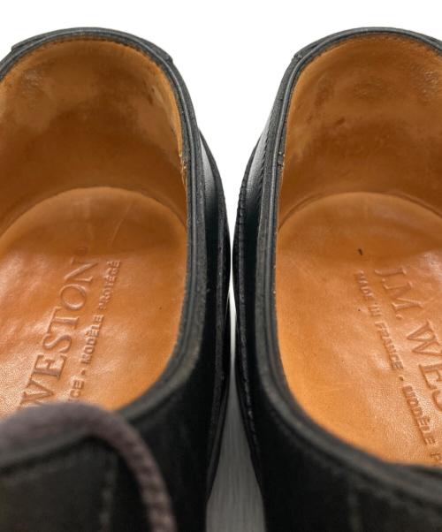 J.M.WESTON（ジェイエムウエストン）J.M.WESTON (ジェイエムウエストン) GOLF OXFIRD ゴルフオックスフォードシューズ ブラック サイズ:5Dの古着・服飾アイテム