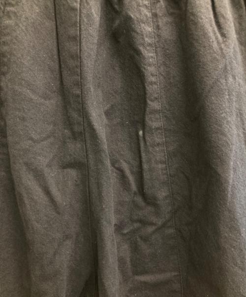 KAGURE（カグレ）kagure (カグレ) コットンボリュームパンツ ブラック サイズ:FREEの古着・服飾アイテム