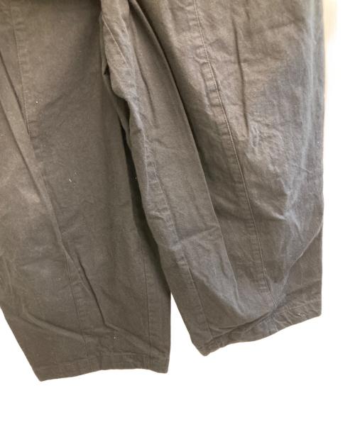 KAGURE（カグレ）kagure (カグレ) コットンボリュームパンツ ブラック サイズ:FREEの古着・服飾アイテム