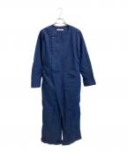 universal tissuユニバーサルティシュ）の古着「オールインワン」｜ネイビー