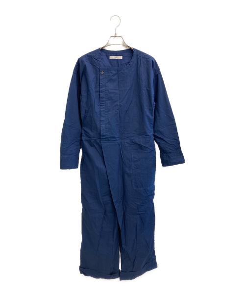 universal tissu（ユニバーサルティシュ）UNIVERSAL TISSU (ユニバーサルティシュ) オールインワン ネイビー サイズ:2の古着・服飾アイテム