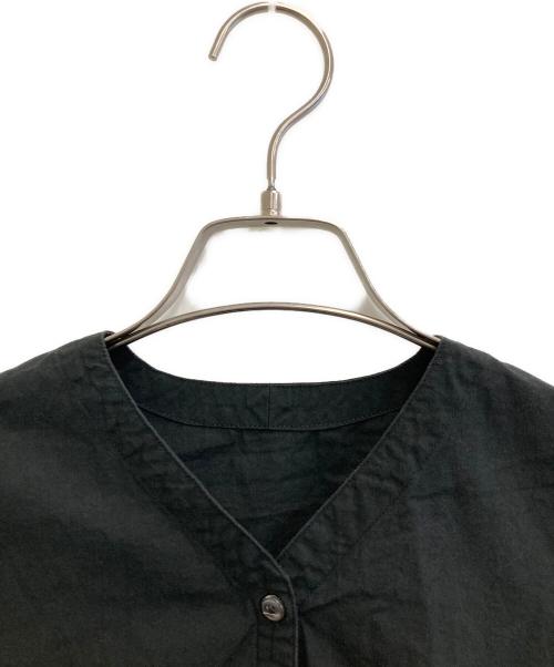 THE HINOKI（ザ ヒノキ）THE HINOKI (ザ ヒノキ) シャツワンピース ブラック サイズ:1の古着・服飾アイテム