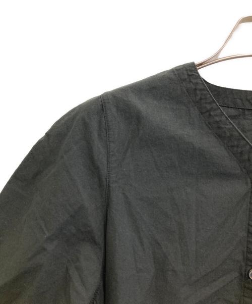 THE HINOKI（ザ ヒノキ）THE HINOKI (ザ ヒノキ) シャツワンピース ブラック サイズ:1の古着・服飾アイテム