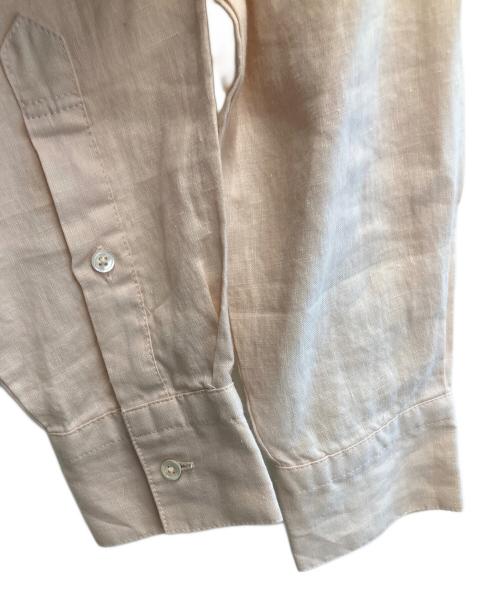 KAGURE（カグレ）kagure (カグレ) リネンシャツワンピース ピンク サイズ:FREE 未使用品の古着・服飾アイテム