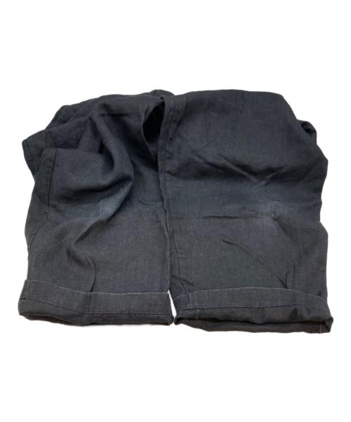 journal standard luxe（ジャーナルスタンダード ラックス）JOURNAL STANDARD LUXE (ジャーナルスタンダード ラックス) リネンパンツ ブラック サイズ:-の古着・服飾アイテム