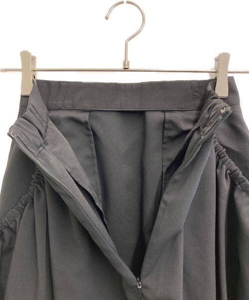 BLACK by moussy（ブラックバイマウジー）BLACK by moussy (ブラックバイマウジー) ギャザーバルーンスカート ブラック サイズ:1の古着・服飾アイテム