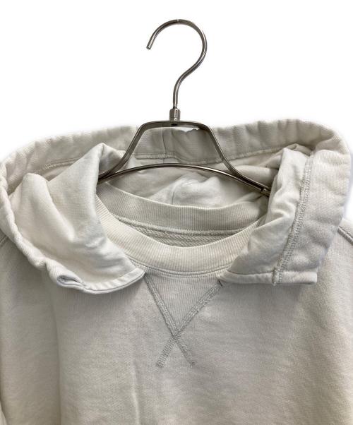 concause（コンコース）concause (コンコース) W-V AFTER HOODIE アイボリー サイズ:1の古着・服飾アイテム