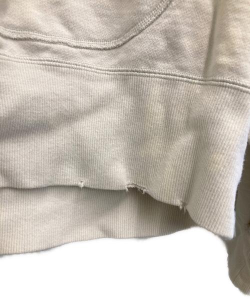 concause（コンコース）concause (コンコース) W-V AFTER HOODIE アイボリー サイズ:1の古着・服飾アイテム