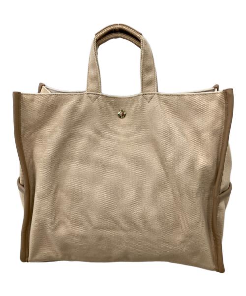 SEVEN TEN by MIHO KAWAHITO（セブン テン バイ ミホ カワヒト）SEVEN TEN by MIHO KAWAHITO (セブン テン バイ ミホ カワヒト) トートバッグ ブラウンの古着・服飾アイテム