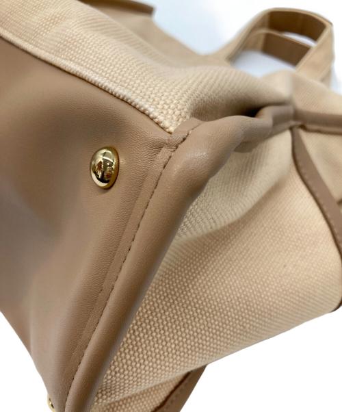 SEVEN TEN by MIHO KAWAHITO（セブン テン バイ ミホ カワヒト）SEVEN TEN by MIHO KAWAHITO (セブン テン バイ ミホ カワヒト) トートバッグ ブラウンの古着・服飾アイテム