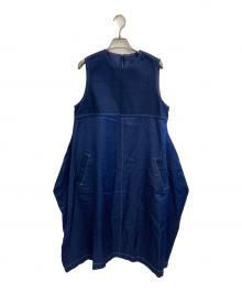 tricot COMME des GARCONS（トリココムデギャルソン）の古着「18SS DENIM RAYON HYBRID FLARE DRESS」｜ネイビー