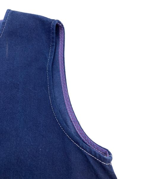 tricot COMME des GARCONS（トリココムデギャルソン）tricot COMME des GARCONS (トリココムデギャルソン) 18SS DENIM RAYON HYBRID FLARE DRESS ネイビー サイズ:Ｍの古着・服飾アイテム